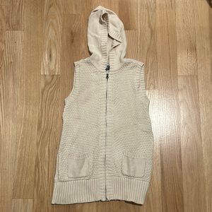 BRAND NEW Old Navy Girls Large Sweater Vest with Hood